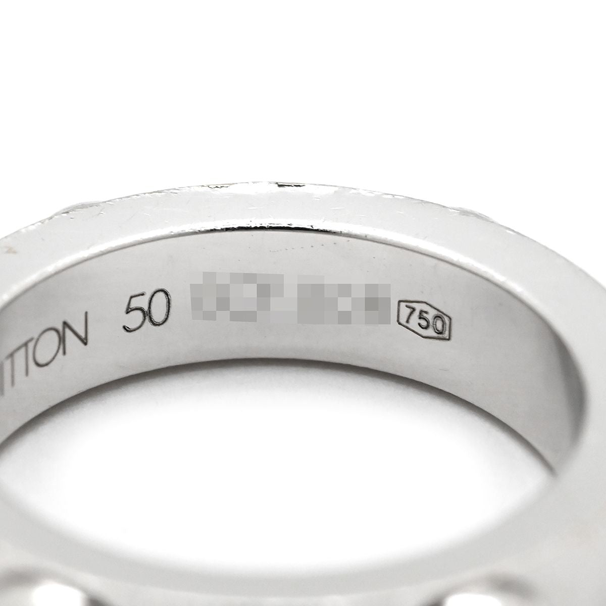 Louis Vuitton Ring Petite Bague Crew Diamond White Gold — view 5