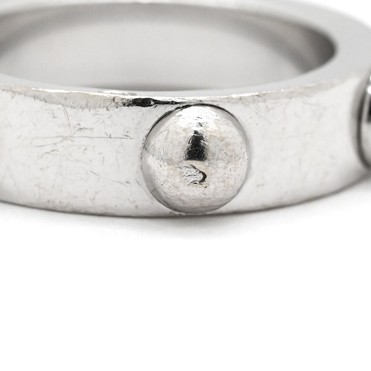 Louis Vuitton Ring Petite Bague Crew Diamond White Gold — view 4