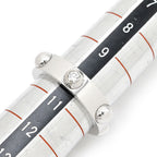 Louis Vuitton Ring Petite Bague Crew Diamond White Gold — view 8
