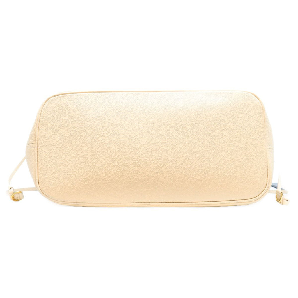 Louis Vuitton Empreinte Cream Rose Trianon Neverfull MM Tote Bag — view 5