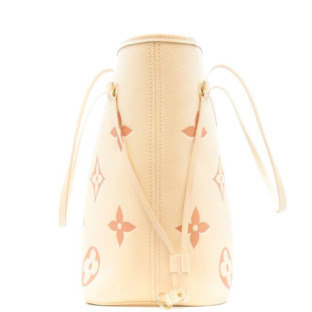 Louis Vuitton Empreinte Cream Rose Trianon Neverfull MM Tote Bag — view 2