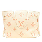 Louis Vuitton Empreinte Cream Rose Trianon Neverfull MM Tote Bag — view 3