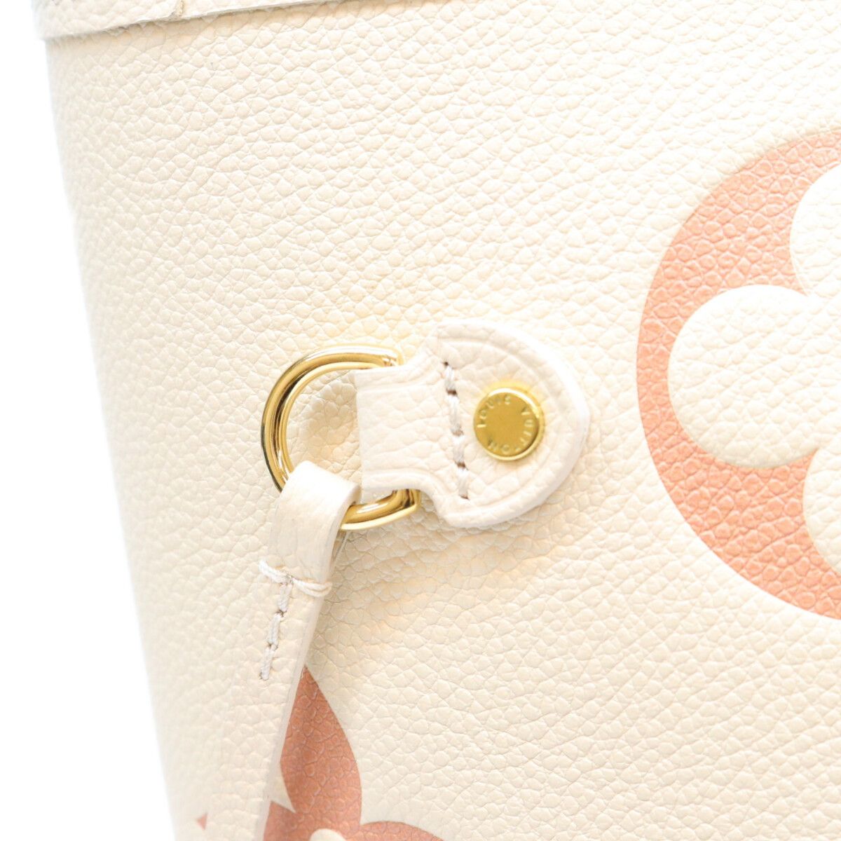 Louis Vuitton Empreinte Cream Rose Trianon Neverfull MM Tote Bag — view 6