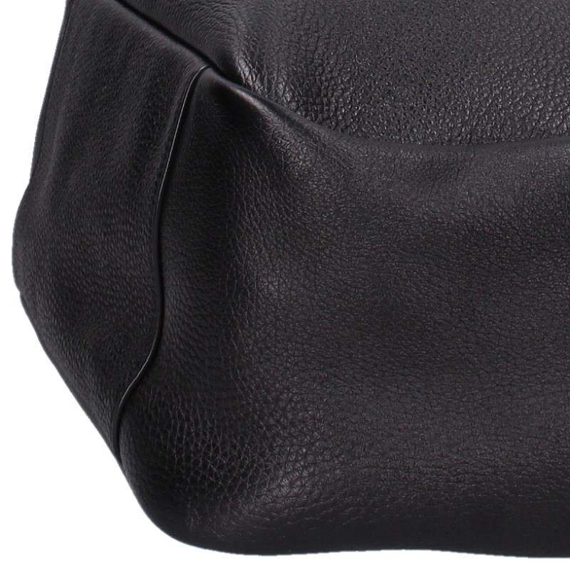 Saint Laurent Paris le 5 7 Bea le Cassette Bear YSL Soft Deerskin Tote Bag — view 4