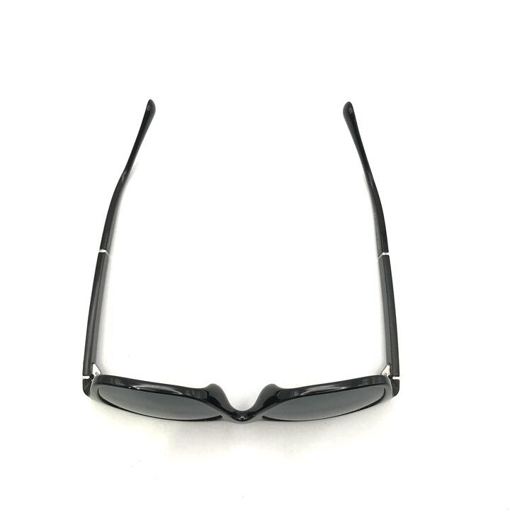 Chanel CC Logo Sunglasses Eyewear Black Silver — view 7