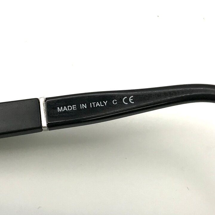 Chanel CC Logo Sunglasses Eyewear Black Silver — view 8