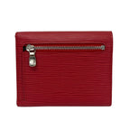 Louis Vuitton Trifold Wallet Epi Portefeuille Koala Rouge Leather — view 2