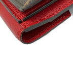 Louis Vuitton Snap Wallet Monogram Portefeuille Pallas Compact Cerise Leather — view 6