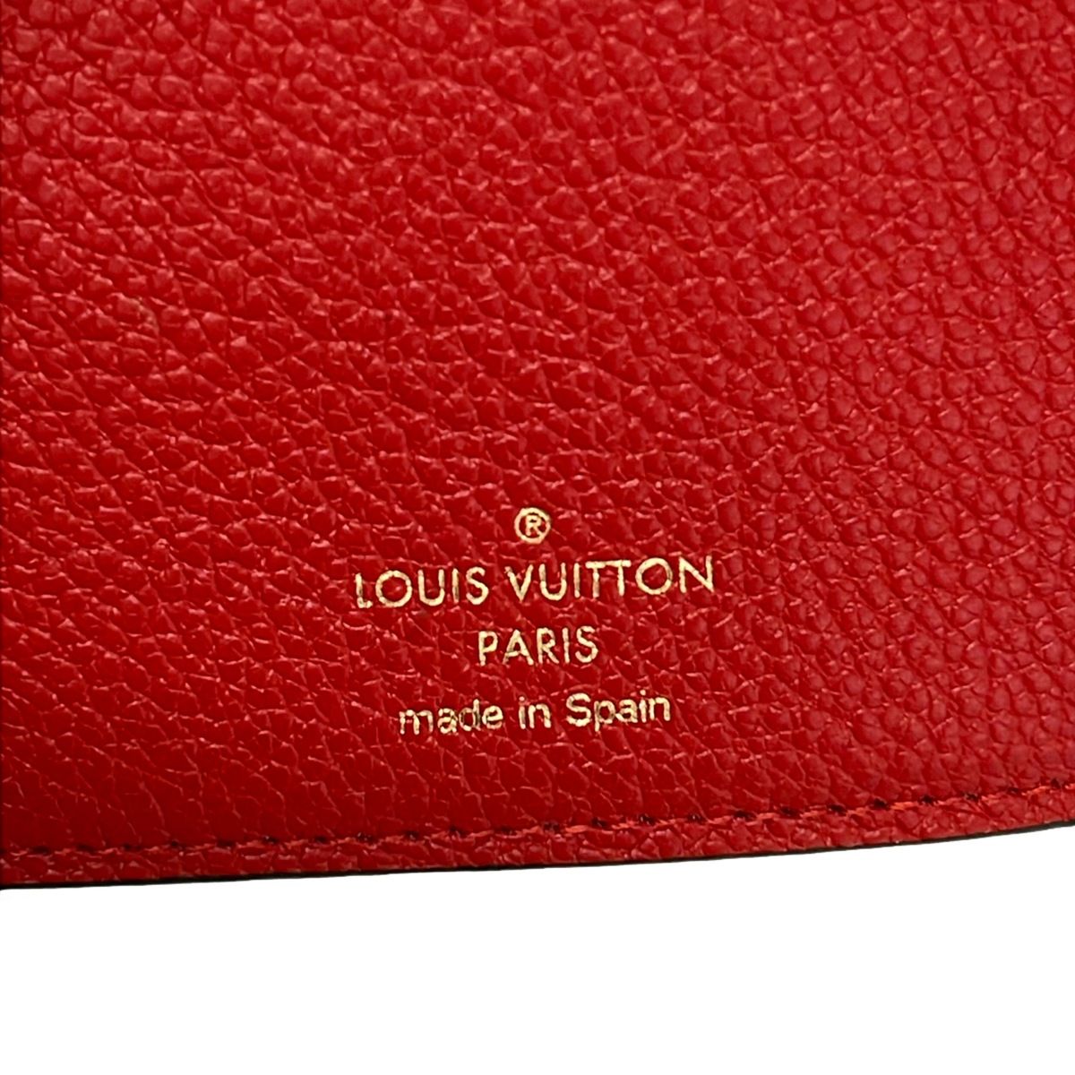 Louis Vuitton Snap Wallet Monogram Portefeuille Pallas Compact Cerise Leather — view 5