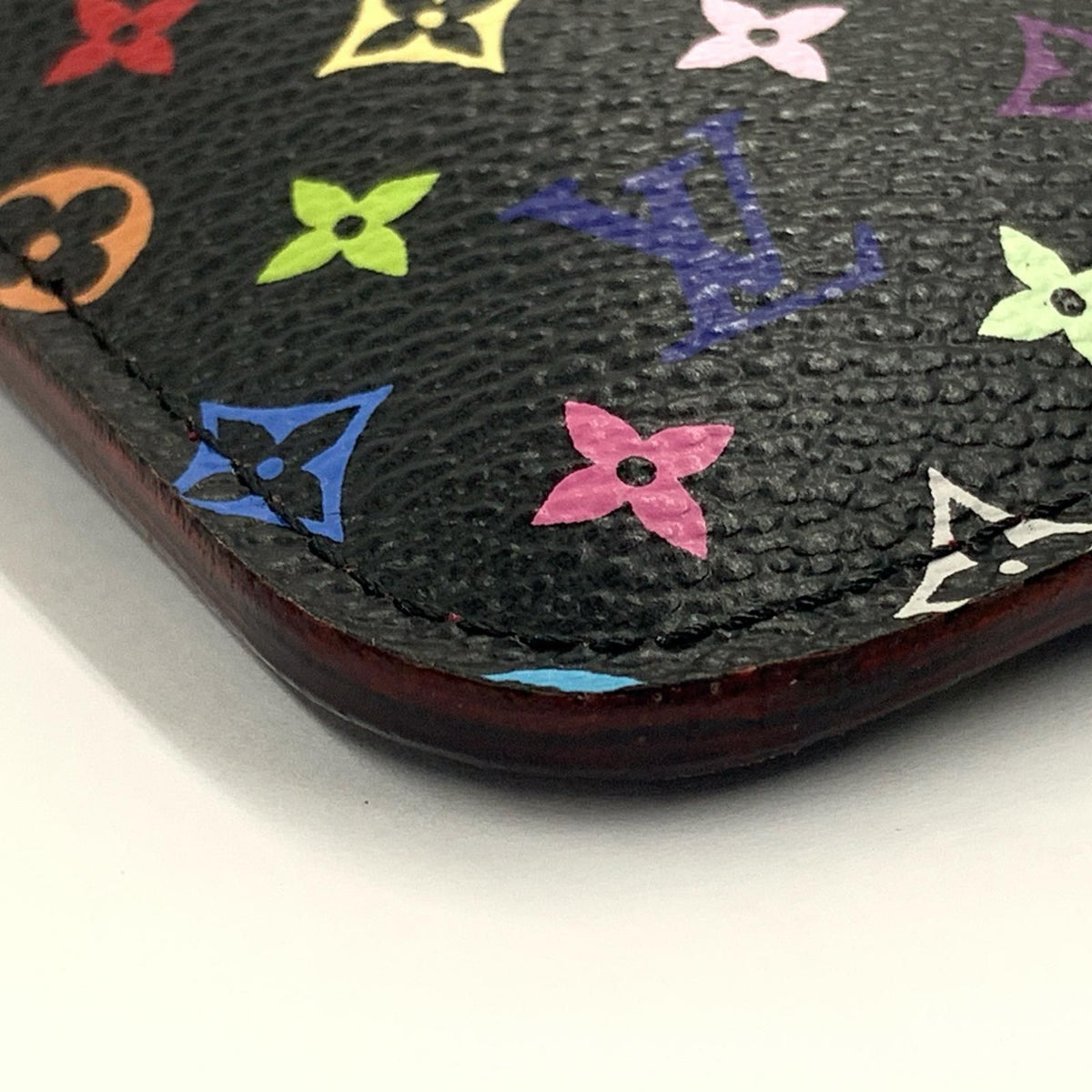 Louis Vuitton Monogram Multicolor Pochette Cles Coin Purse Key Case — view 7