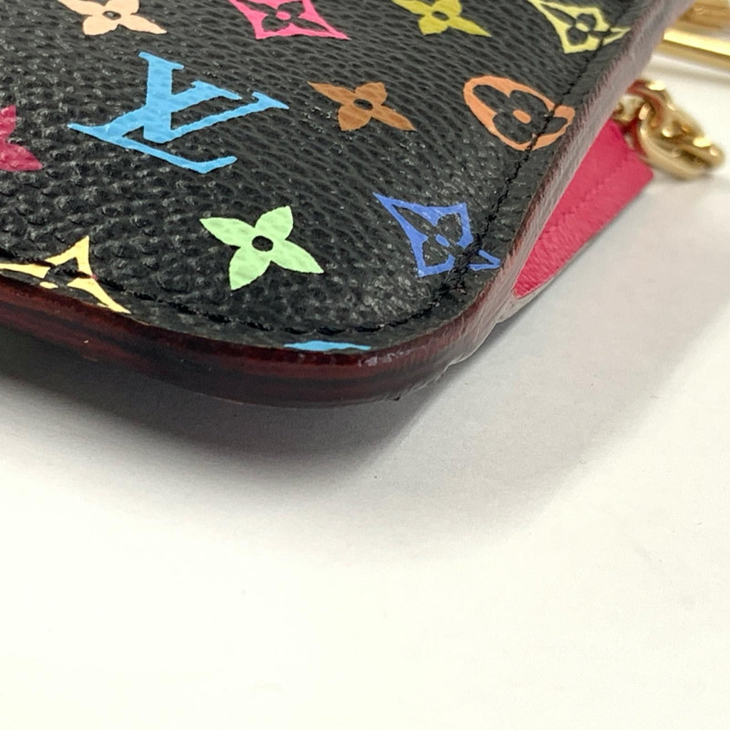 Louis Vuitton Monogram Multicolor Pochette Cles Coin Purse Key Case — view 6