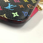 Louis Vuitton Monogram Multicolor Pochette Cles Coin Purse Key Case — view 6