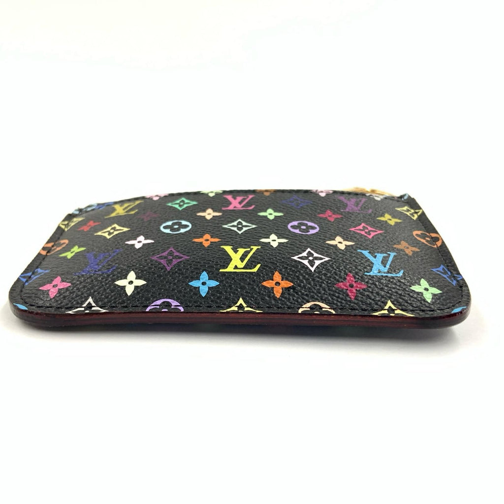 Louis Vuitton Monogram Multicolor Pochette Cles Coin Purse Key Case — view 5