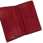 Chanel Wallet Red Leather — view 3
