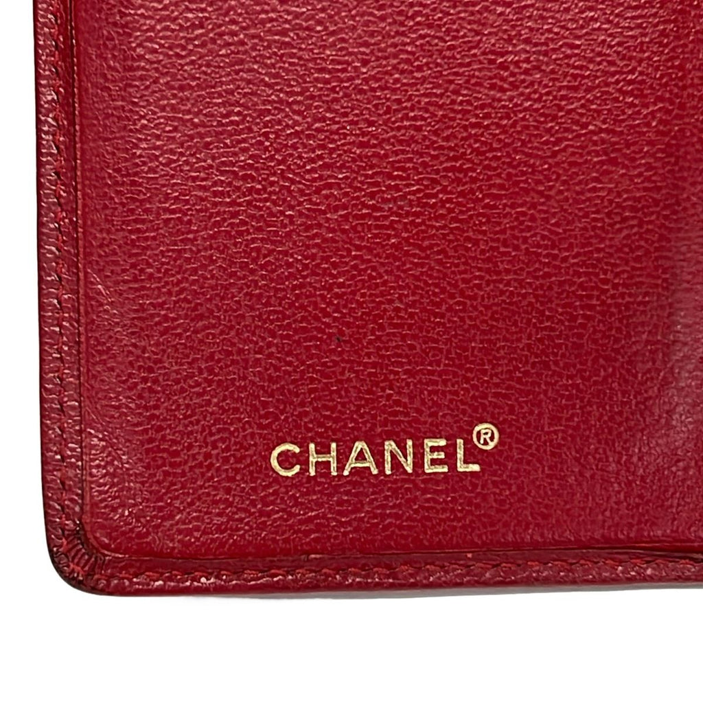 Chanel Wallet Red Leather — view 6