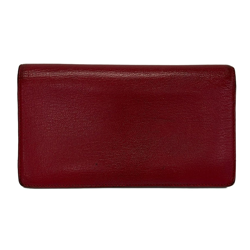 Chanel Wallet Red Leather — view 2