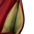Chanel Wallet Red Leather — view 5