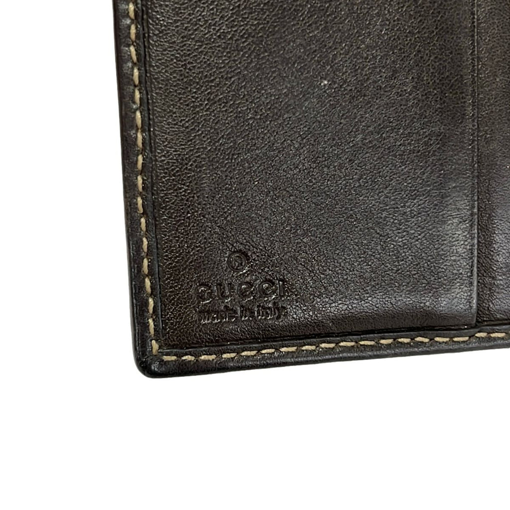 Gucci Snap Wallet GG Pattern Ori Beige Brown Multi Leather — view 5