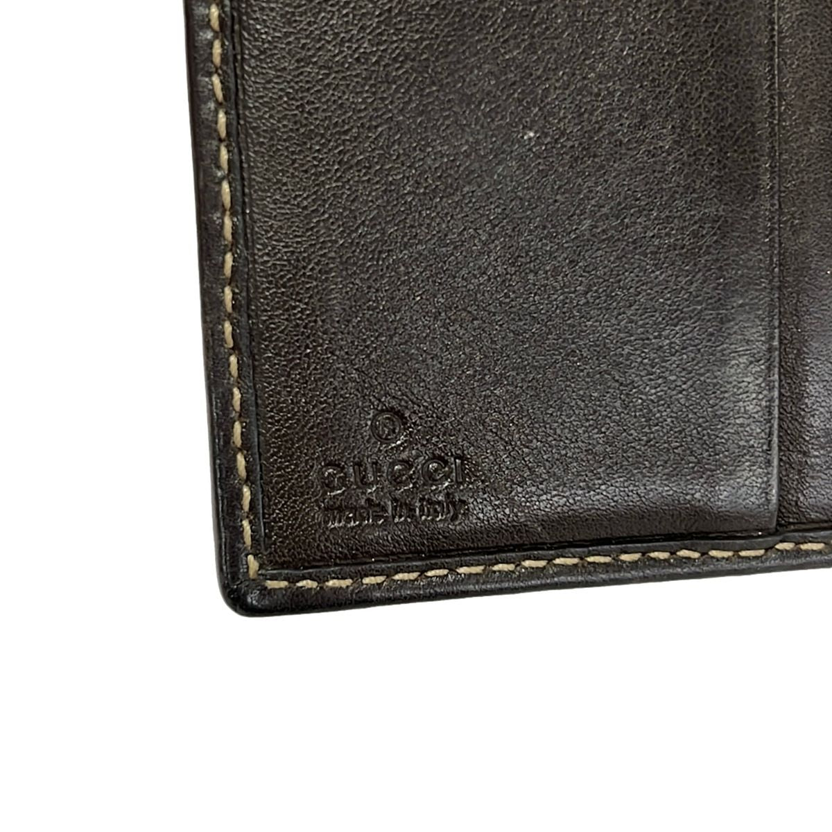 Gucci Snap Wallet GG Pattern Ori Beige Brown Multi Leather — view 5
