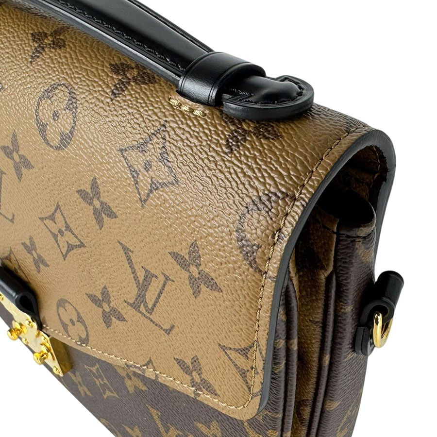 Louis Vuitton Shoulder Bag Monogram Reverse Pochette Metis MM — view 6