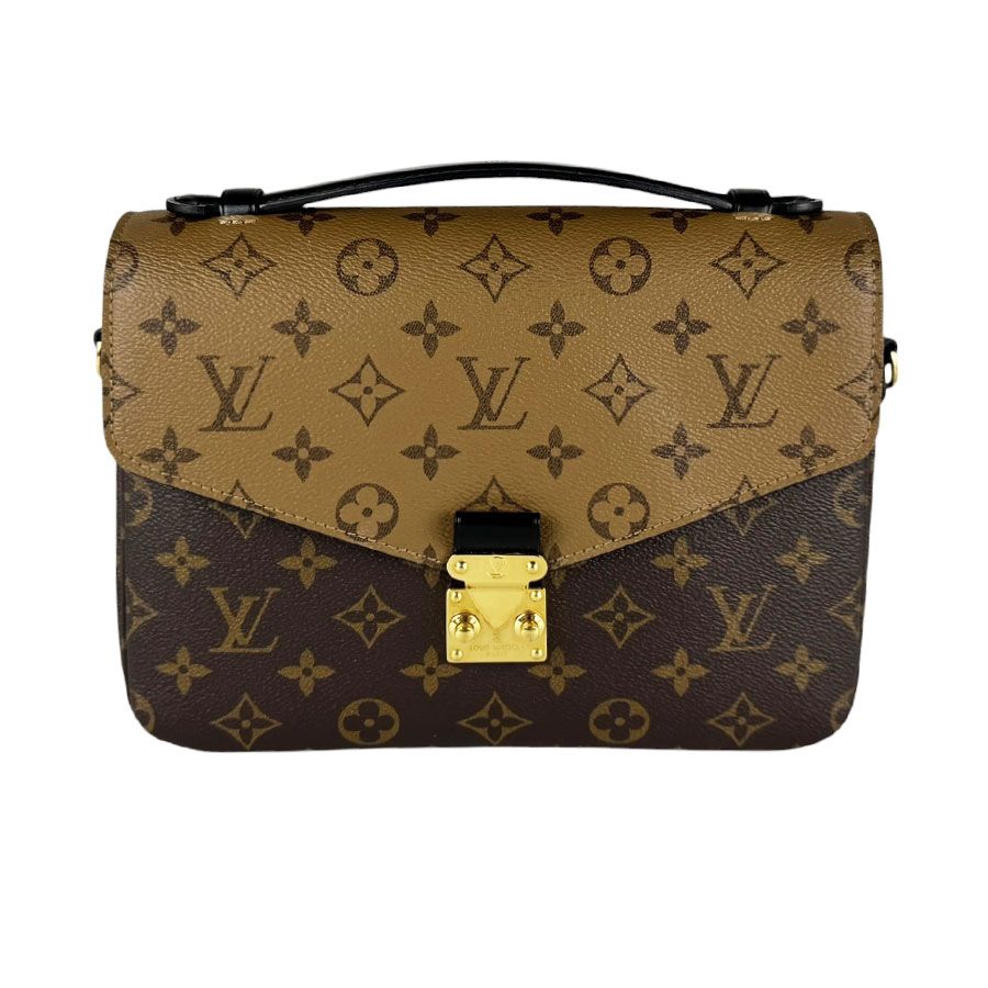 Louis Vuitton Shoulder Bag Monogram Reverse Pochette Metis MM