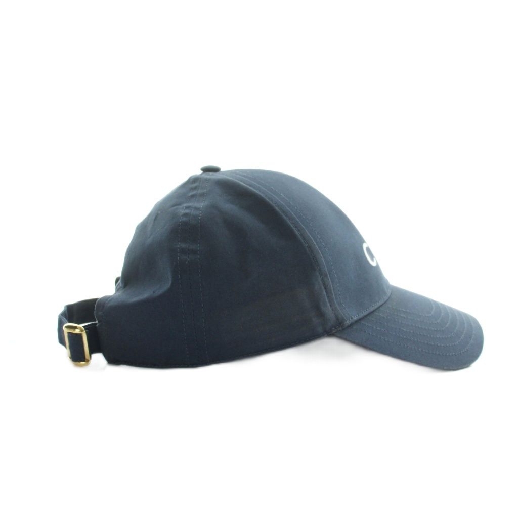 Celine Baseball Cap Hat Embroidery Logo S Navy — view 5