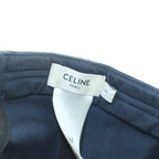 Celine Baseball Cap Hat Embroidery Logo S Navy — view 7
