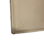 Gucci Bifold Wallet GG Marmont Beige Gold Leather — view 5