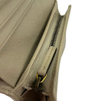 Gucci Bifold Wallet Diana Bamboo Beige Gold Leather — view 4