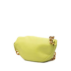 Bottega Veneta the Chain Pouch Shoulder Bag Yellow Leather — view 2