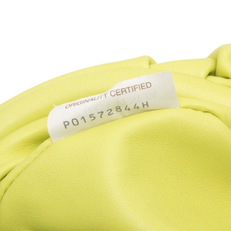 Bottega Veneta the Chain Pouch Shoulder Bag Yellow Leather — view 6