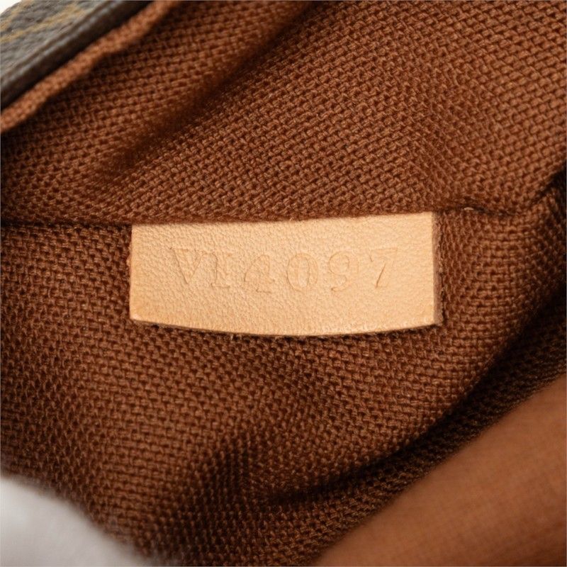 Louis Vuitton Monogram Tulum PM Shoulder Bag Brown Leather — view 6