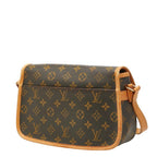 Louis Vuitton Monogram Solonge Crossbody Shoulder Bag Brown Leather — view 2