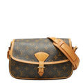 Louis Vuitton Monogram Solonge Crossbody Shoulder Bag Brown Leather
