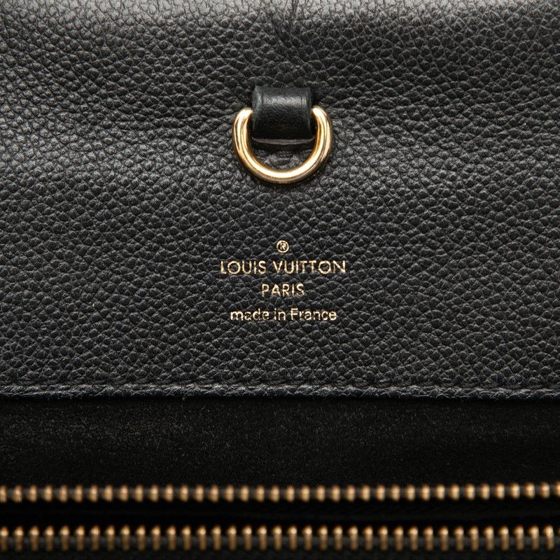 Louis Vuitton Monogram Venus 2-Way Shoulder Bag Brown Noir Black Leather — view 5