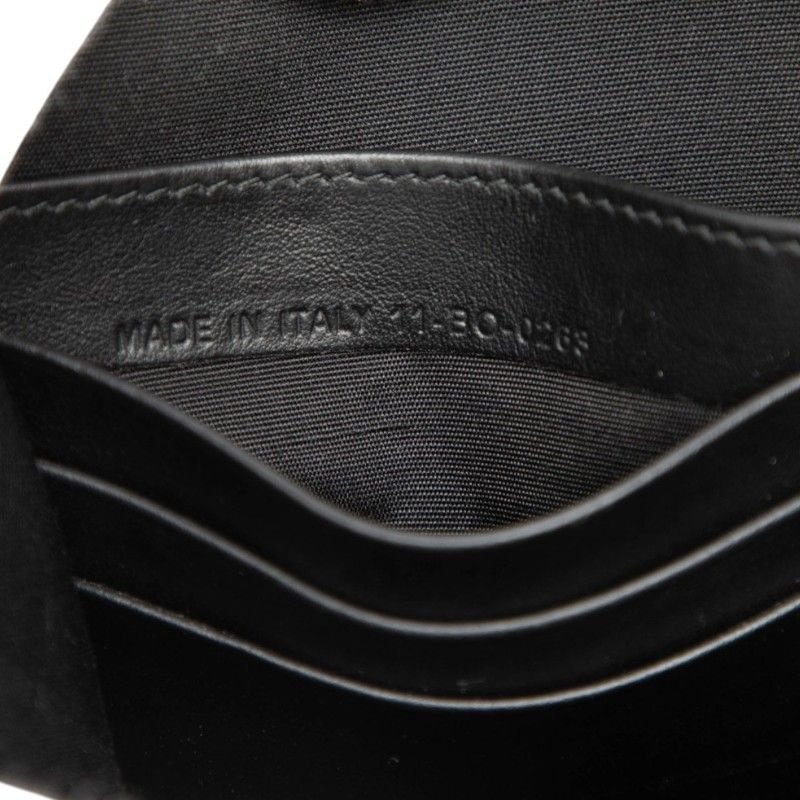Dior Oblique Galaxy Crossbody Shoulder Bag Black Leather — view 7