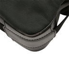Louis Vuitton Taiga Delsu Crossbody Shoulder Bag Ardoise Black Leather Nylon — view 6