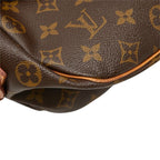 Louis Vuitton Monogram Saumur 35 Crossbody Shoulder Bag Brown Leather — view 5
