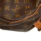 Louis Vuitton Monogram Saumur 35 Crossbody Shoulder Bag Brown Leather — view 4