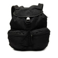 Prada Pocono Viaggio Backpack Black Nylon Leather
