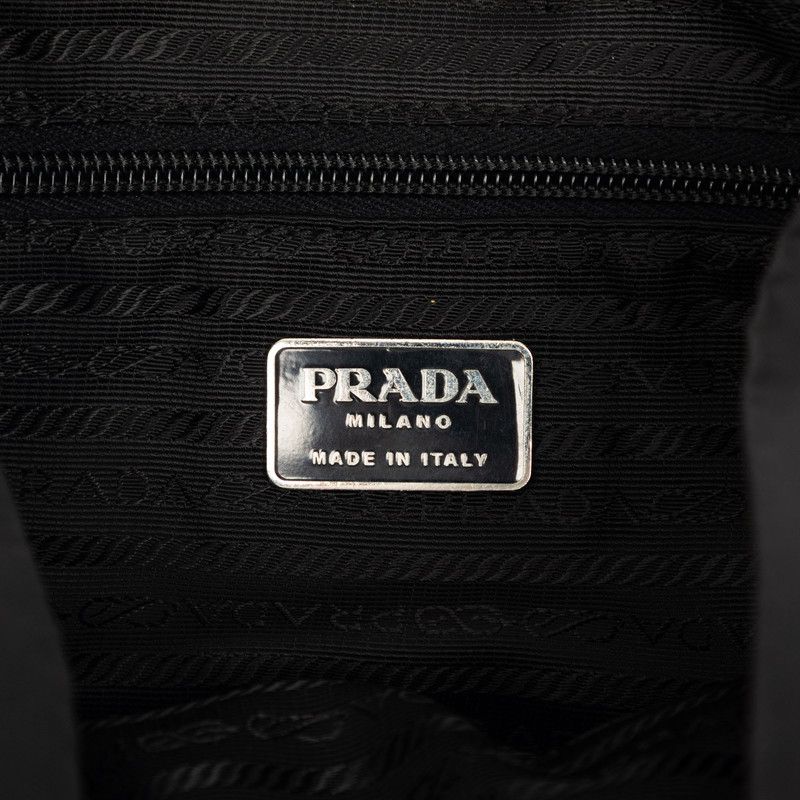 Prada Pocono Viaggio Backpack Black Nylon Leather — view 5