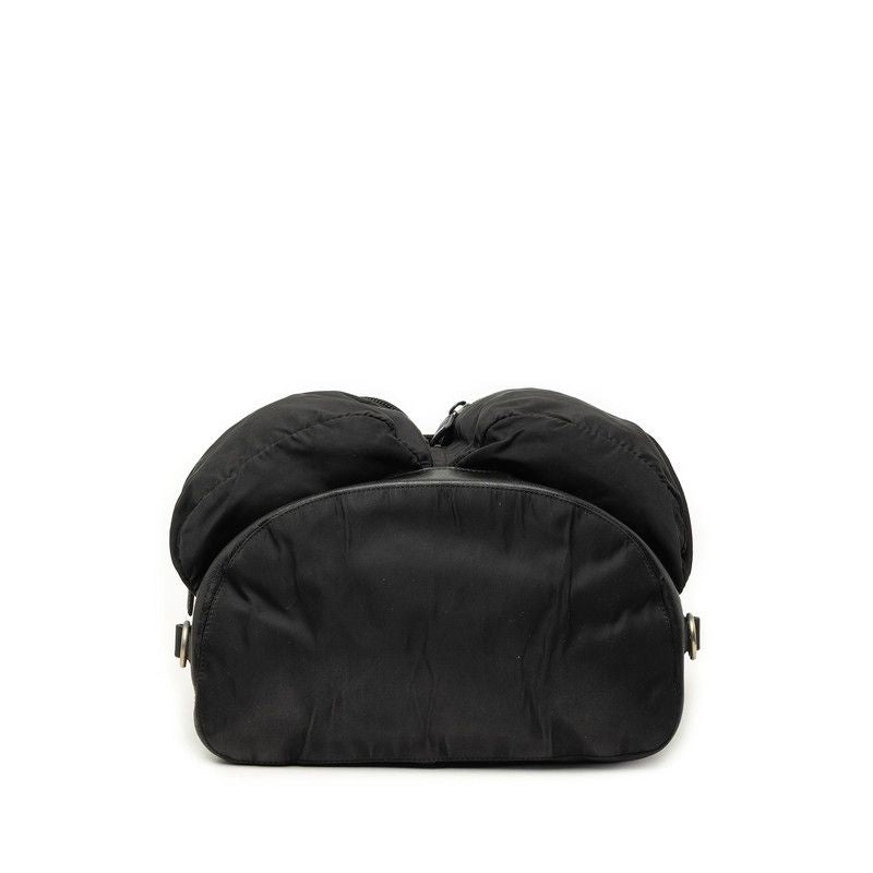 Prada Pocono Viaggio Backpack Black Nylon Leather — view 3