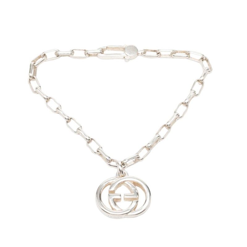 Gucci Interlocking G Bracelet 17 Silver