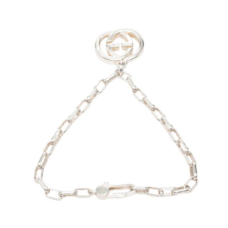 Gucci Interlocking G Bracelet 17 Silver — view 3