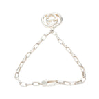 Gucci Interlocking G Bracelet 17 Silver — view 3
