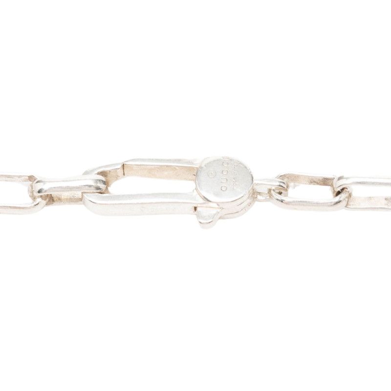 Gucci Interlocking G Bracelet 17 Silver — view 4