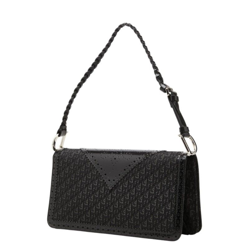 Dior Trotter D'trick Bag Black Canvas Leather — view 2
