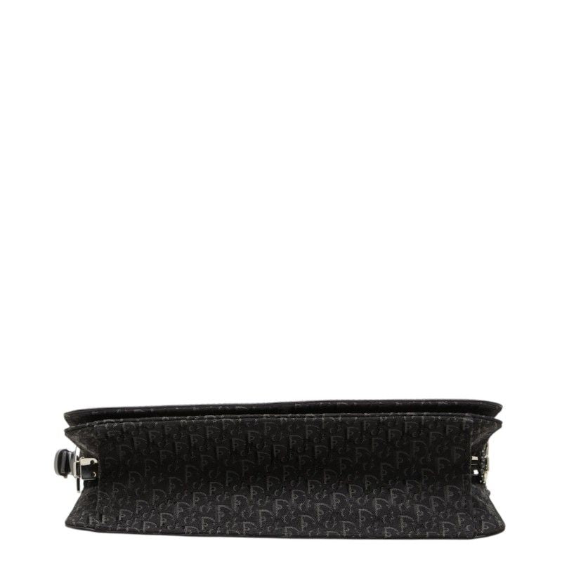 Dior Trotter D'trick Bag Black Canvas Leather — view 3