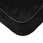Fendi FF Logo Bag Black Calf Hair Leather — view 4