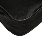 Fendi FF Logo Bag Black Calf Hair Leather — view 5